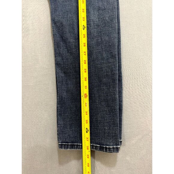 Liverpool Los Angeles Relaxed Straight Leg Jeans Denim Stretch Blue Size 32 - Picture 9 of 10